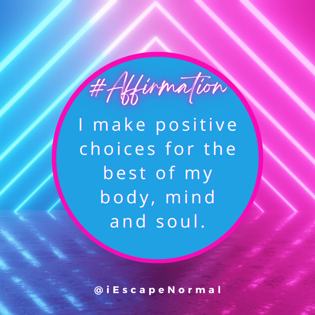 the power of choice affirmation